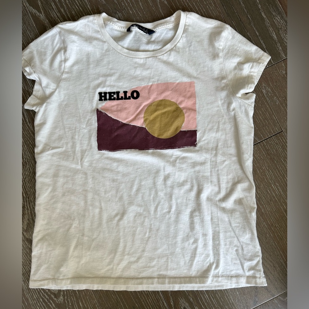 Abercrombie “hello” T-shirt, size L